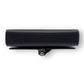 SAINT LAURENT KATE TASSEL GRAINED LEATHER SHOULDER BAG BLACK WITH SILVER STRAP S