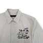 LOUIS VUITTON PRINTED LOGO SHIRT LUXURY BEIGE XL