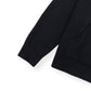 THE COUTURE CLUB FLUFFY EMBLEM KNITTED HOODIE BLACK / WHITE L