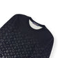 LOUIS VUITTON LVSE MONOGRAM DEGARDÉ CREWNECK SWEATSHIRT BLACK / WHITE XL