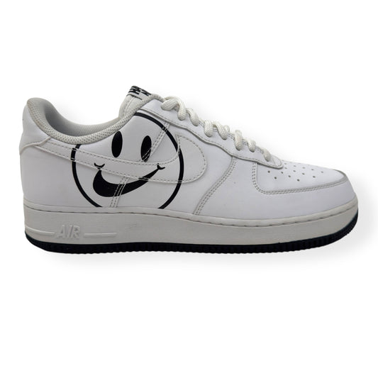 NIKE AIRFORCE 1 LOW TOP SNEAKER ‘HAVE A NICE DAY’ WHITE UK9.5