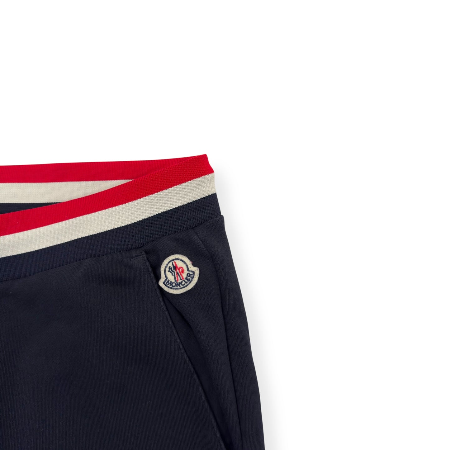 MONCLER LOGO SWEATPANTS NAVY L