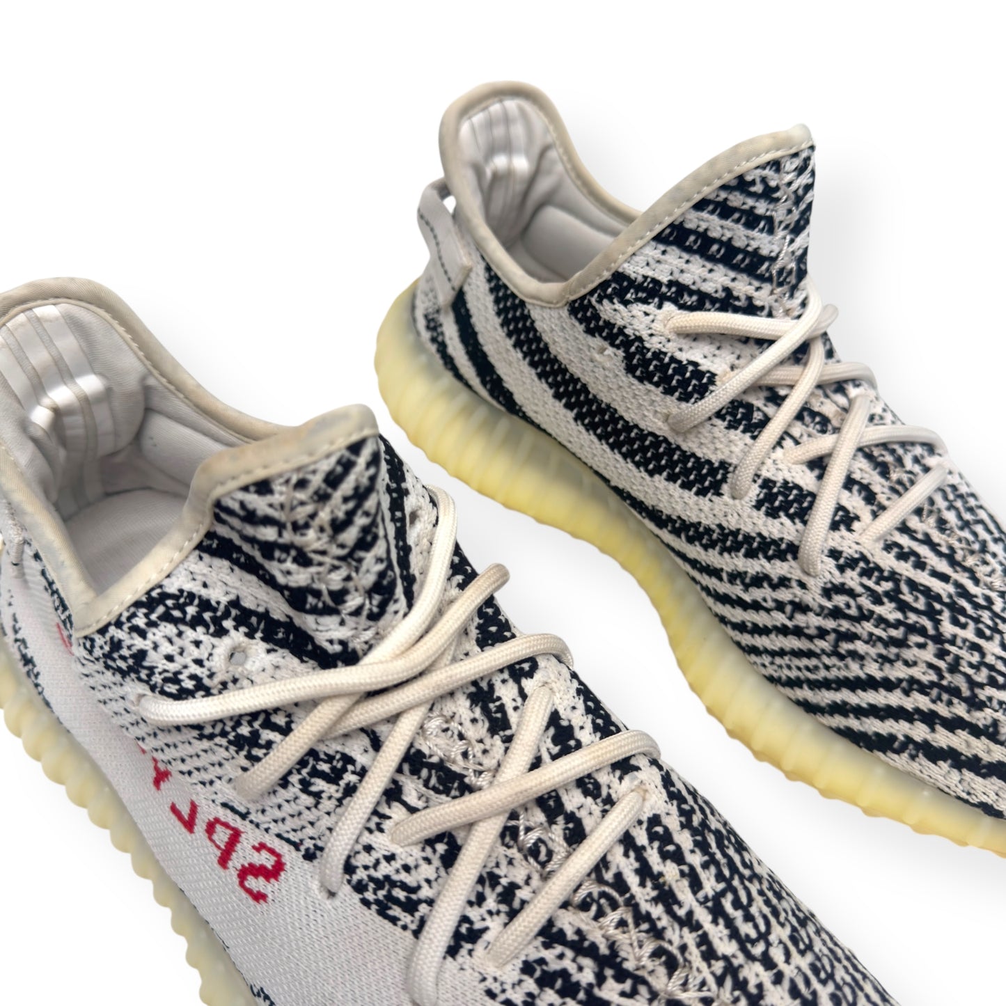 YEEZY BOOST 350 V2 SNEAKER ZEBRA UK8.5