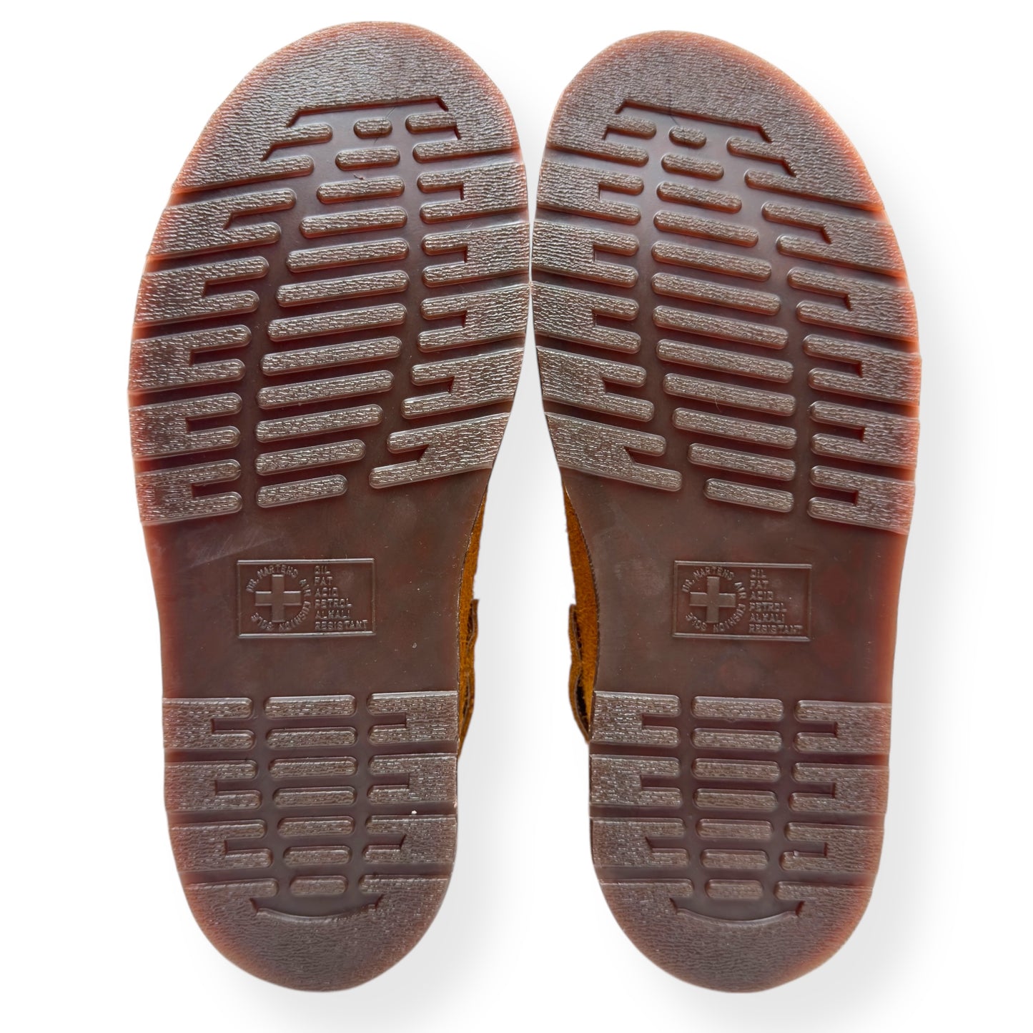 DR. MARTENS ISHAM FAUX SHEARLING LINED SUEDE MULES PECAN BROWN UK11