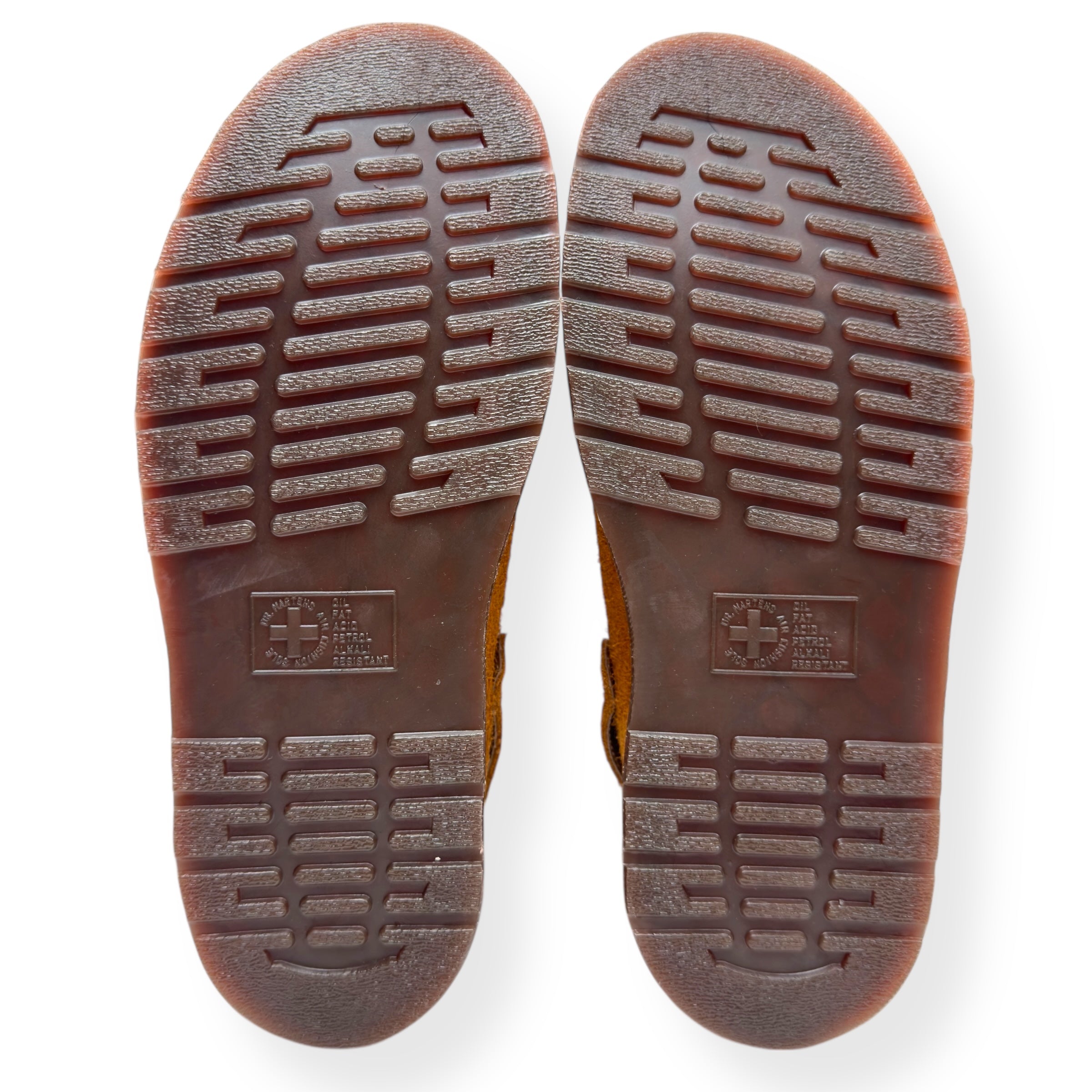 DR. MARTENS ISHAM FAUX SHEARLING LINED SUEDE MULES PECAN BROWN UK11