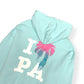 PALM ANGELS I LOVE PA PRINT HOODIE BABY BLUE L