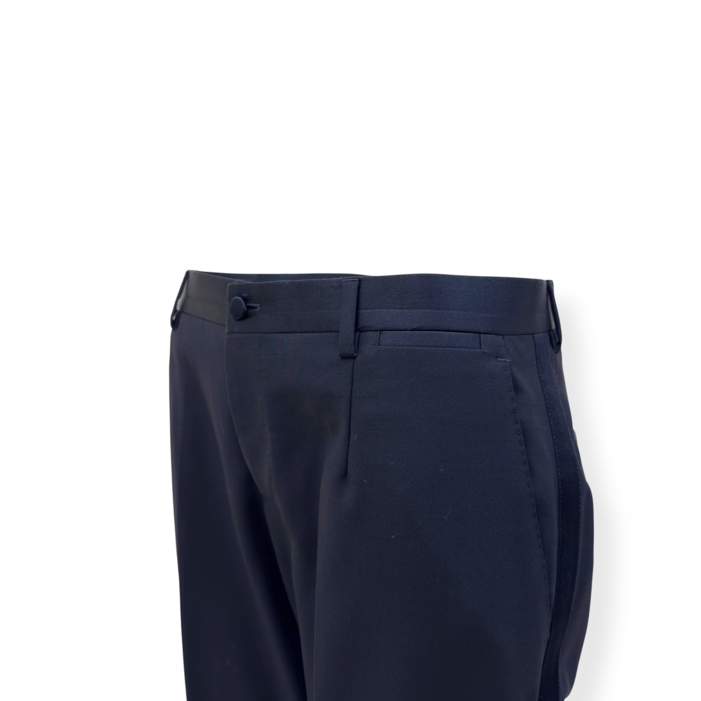 DOLCE & GABBANA WOOL / SILK MARTINI-FIT TUXEDO SUIT 50 / M