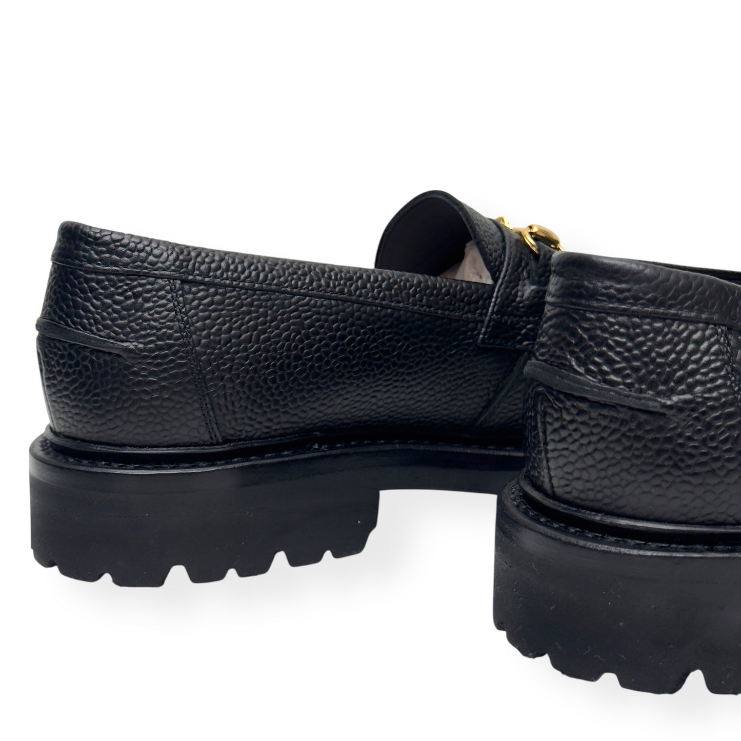 BLACKSTOCK & WEBER THE MASON HORSE BIT LOAFER ONYX US6 / UK5