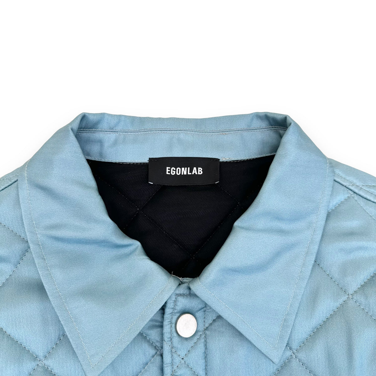 EGONLAB WONDERLAND QUILTED JACKET SHIRT BLUE XL