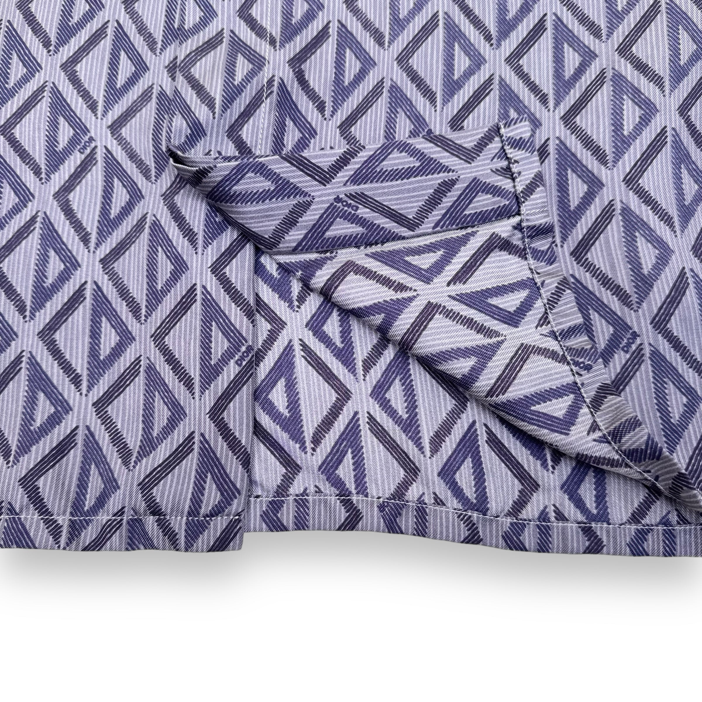 DIOR CD DIAMOND SILK SHIRT L