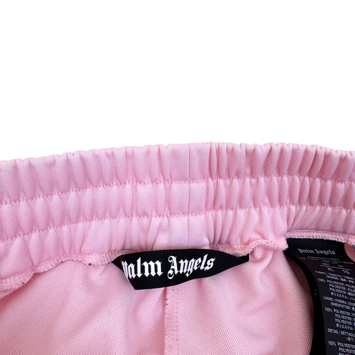 PALM ANGELS CLASSIC TRACK PANTS PINK / BURGUNDY XL