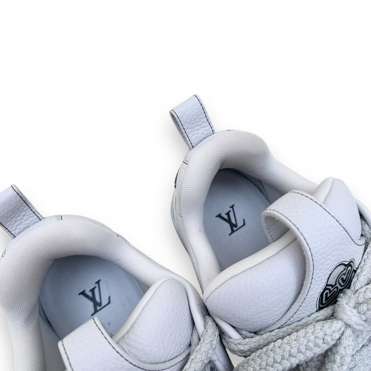 LOUIS VUITTON LV SKATE SNEAKER GREY UK8