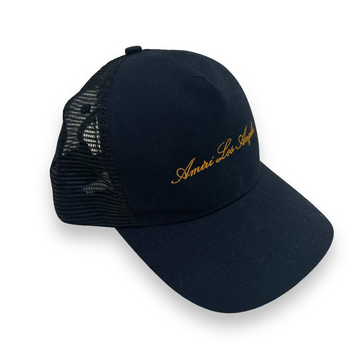 AMIRI LOS ANGELES TRUCKER CAP BLACK O/S