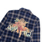 AMIRI CHERUB FLANNEL SHIRT BLUE S