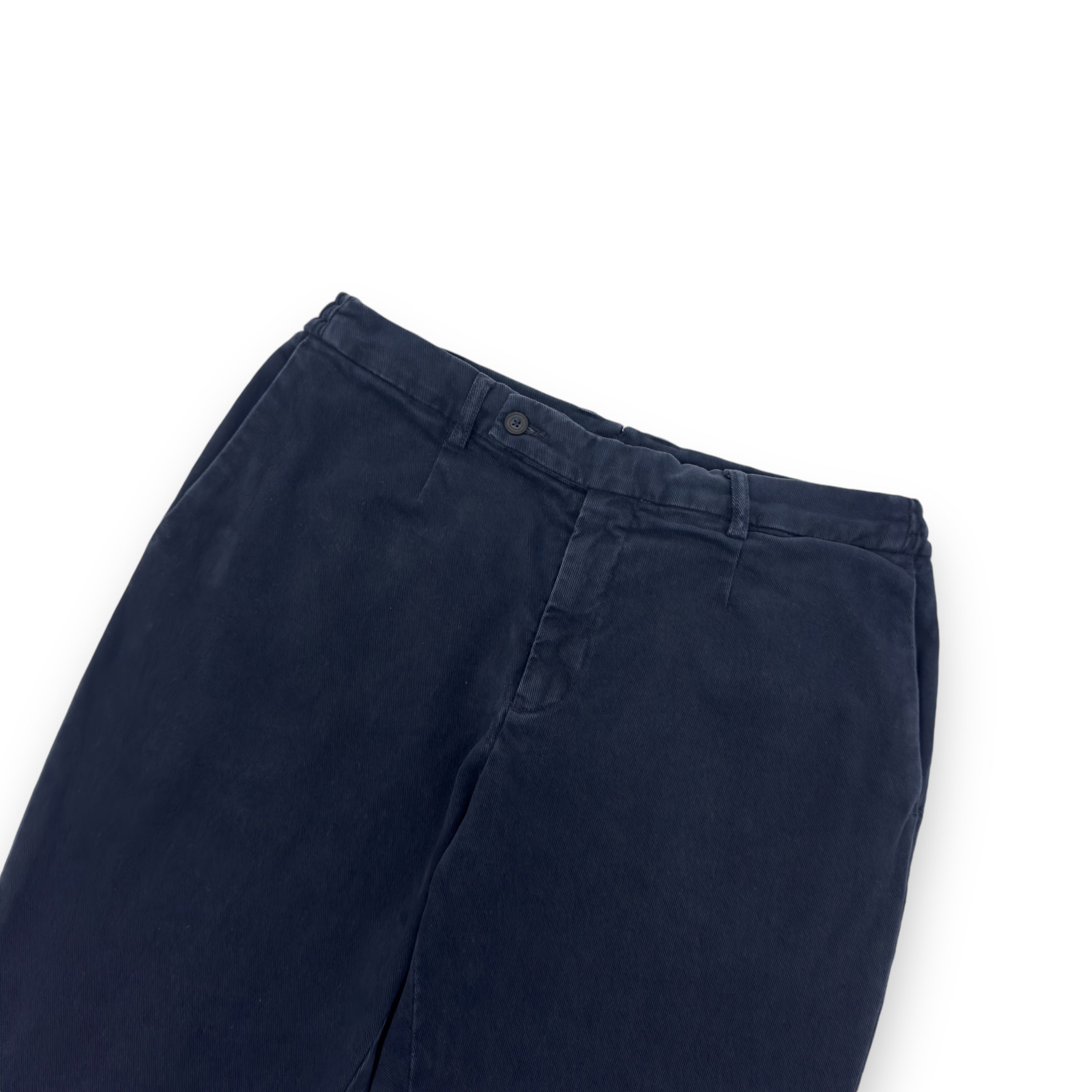 THOM SWEENEY COTTON TROUSERS BLUE 32”