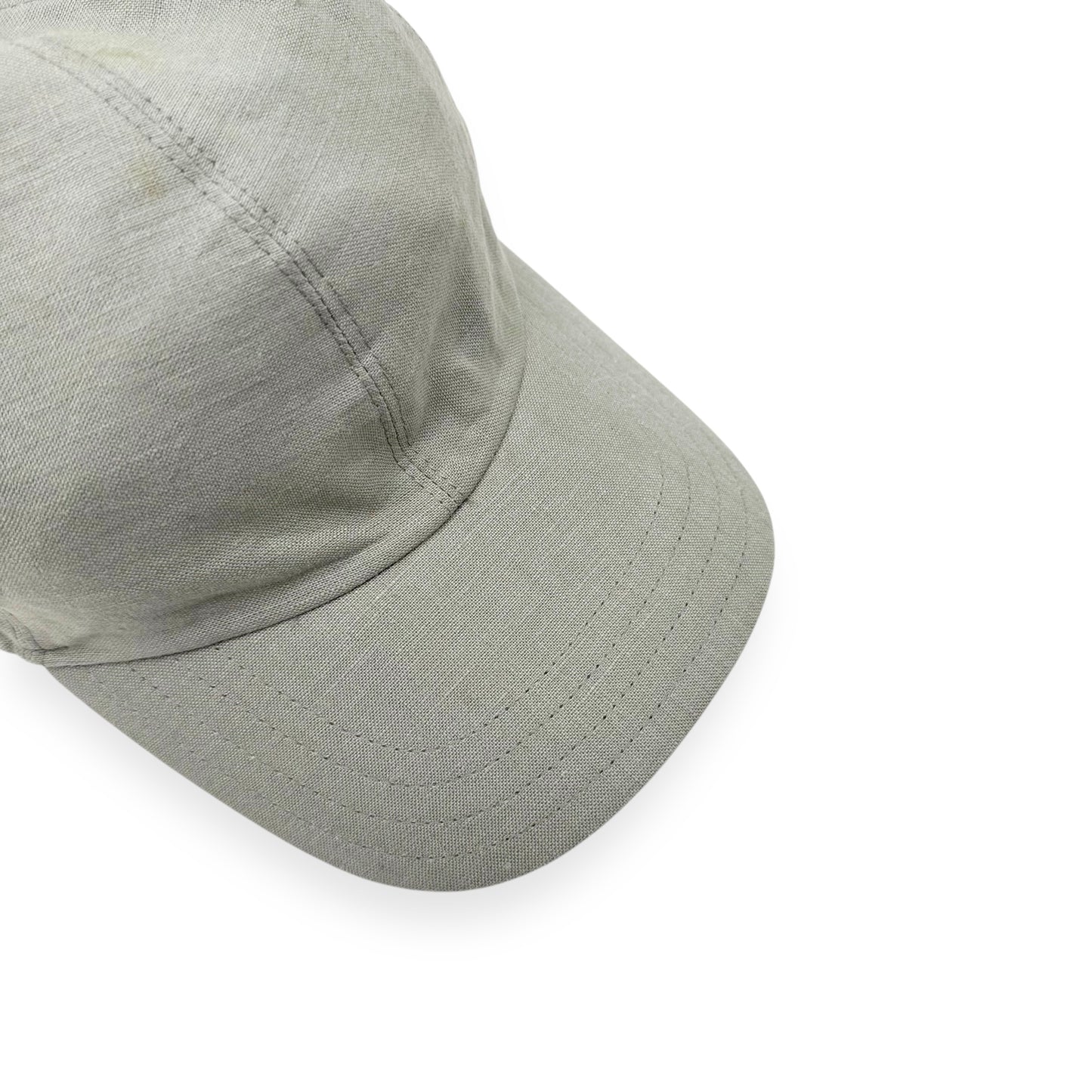 THOM SWEENEY LINEN CAP LIGHT GREY L