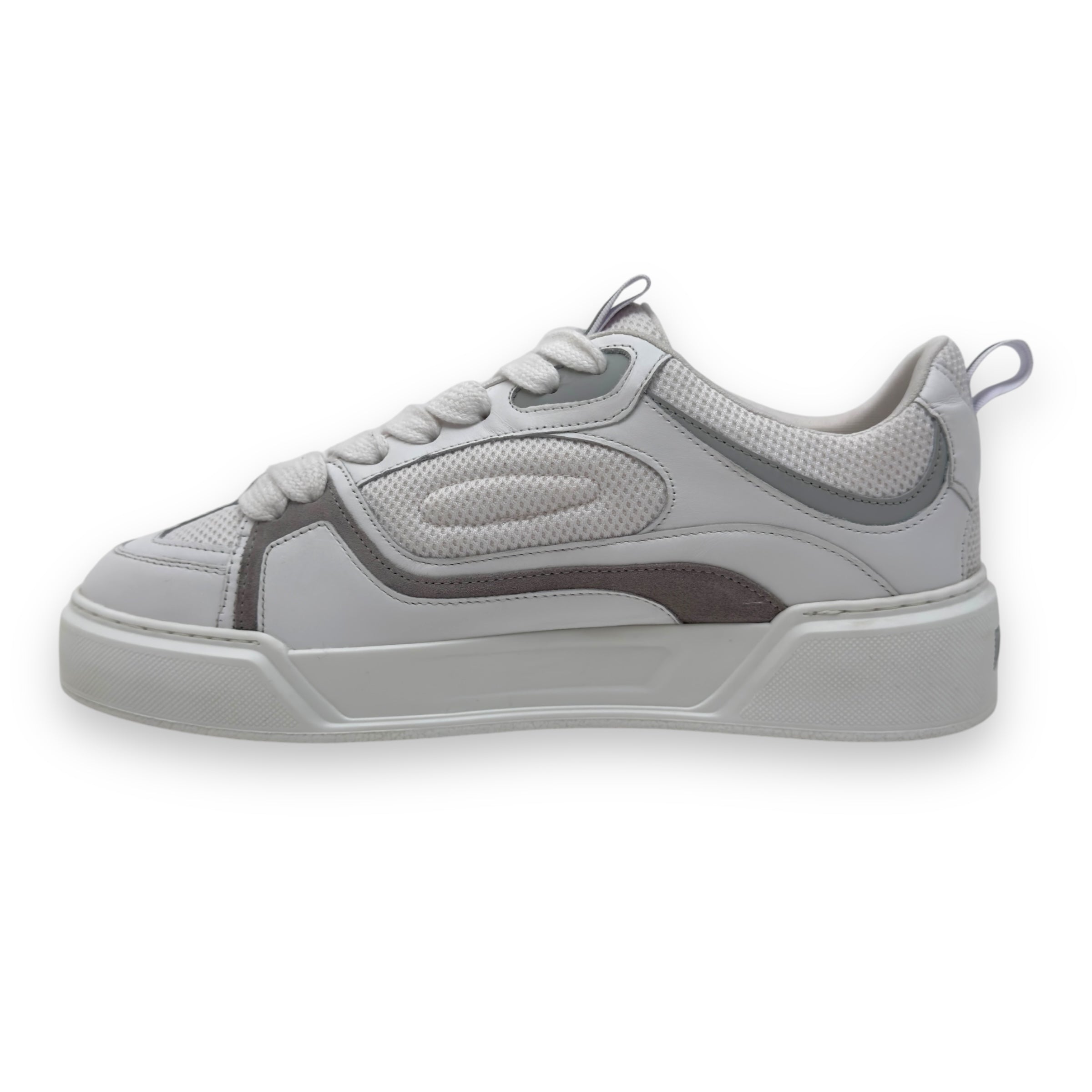 CLEENS ESSENTIALS SKATE SNEAKER FROST WHITE UK11