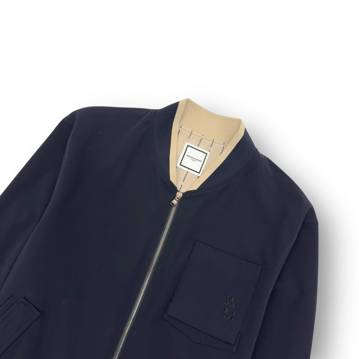 WOOYOUNGMI TRACK JACKET NAVY 48 / M