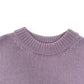 PALM ANGELS OVERSIZED WOOL CREWNECK SWEATER PINK XS