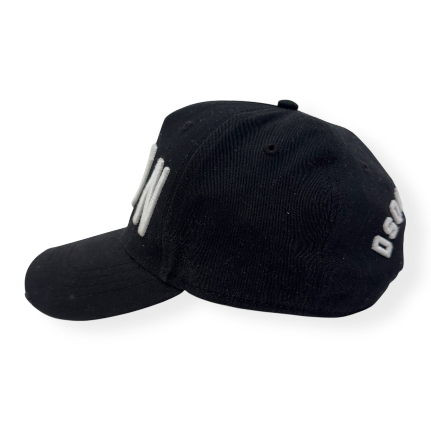 DSQUARED2 ICON BASEBALL CAP BLACK / WHITE O/S