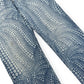 LOUIS VUITTON X YAYOI KUSAMA ALL OVER PUMPKIN GRAPHIC PRINT DENIM JEANS INDIGO W34” / L