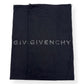GIVENCHY SHARK LOCK LEATHER HEELED BIKER BOOTS BLACK / SILVER 38 / UK5