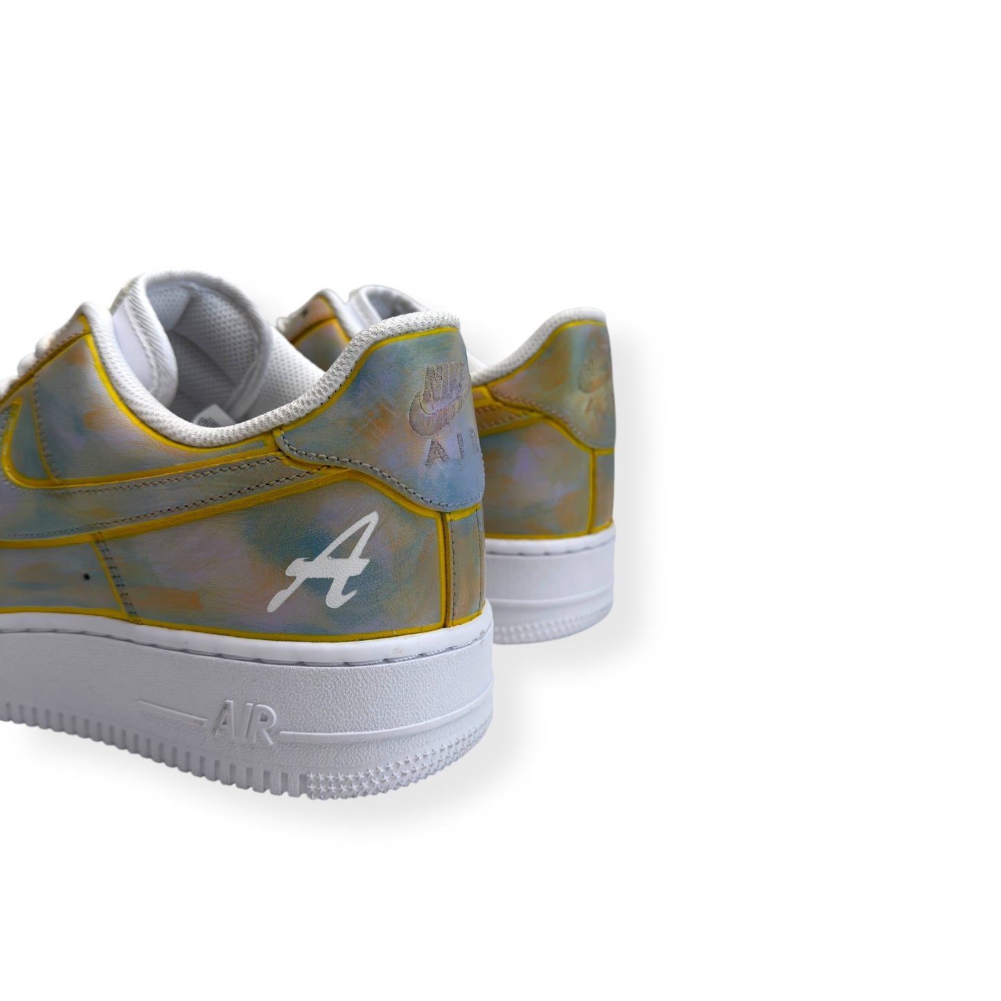 NIKE AIR FORCE 1 CUSTOM SNEAKER MULTICOLOURED UK9.5