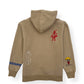 KID SUPER SUPER HOODIE BEIGE L