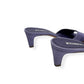MANOLO BLAHNIK ARASPEMU 50 SUEDE MULES LILAC 37 / UK4