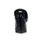 SAINT LAURENT TOY QUILTED LEATHER CROSS-BODY BAG BLACK / SILVER S