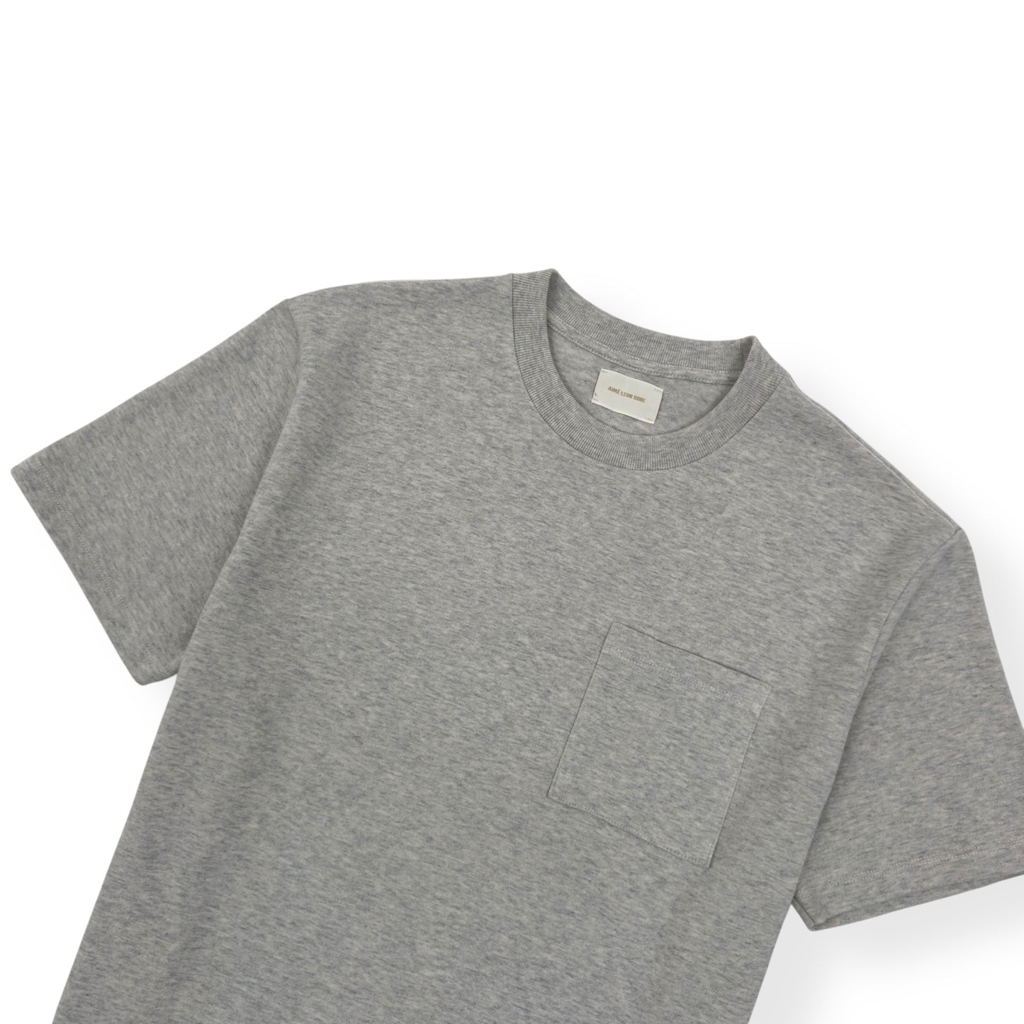 AIMÉ LEON DORE COTTON T-SHIRT GREY L