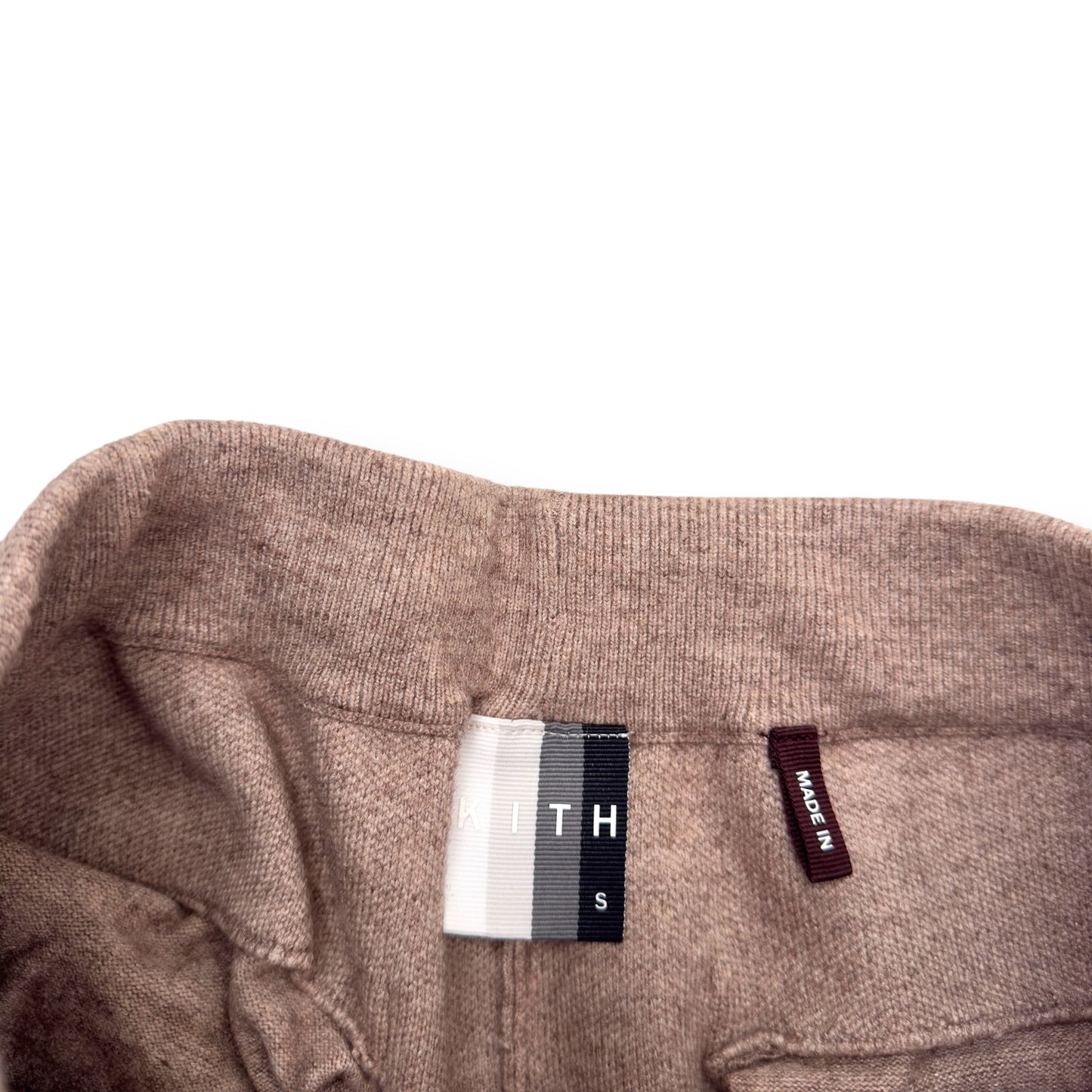 KITH SLIM VISCOSE SWEAT PANTS BROWN S