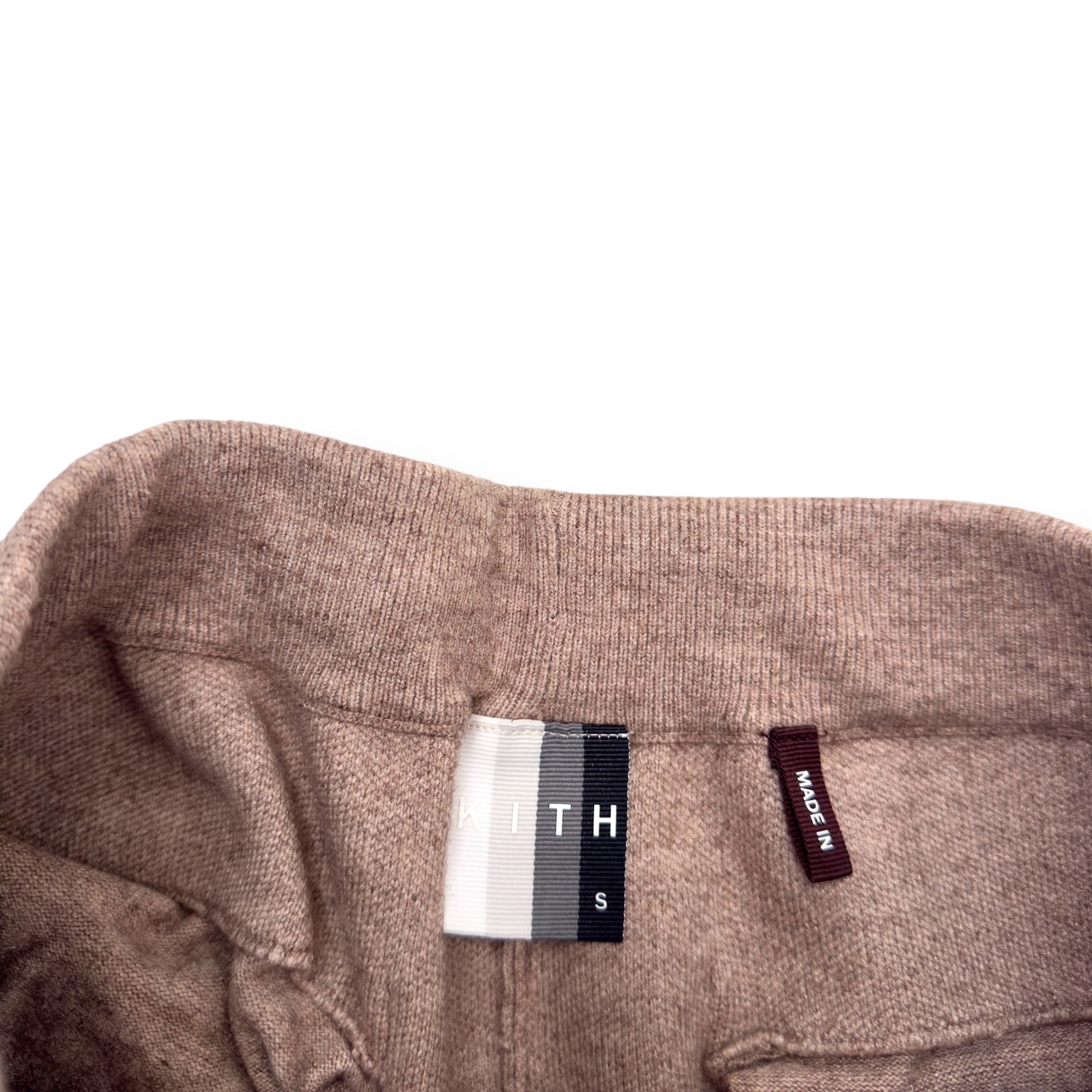 KITH SLIM VISCOSE SWEAT PANTS BROWN S