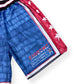 SUPREME MARKER BASKETBALL SHORTS RED / BLUE / WHITE L