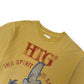 HONOR THE GIFT ALIVE GRAPHIC COTTON T-SHIRT YELLOW M