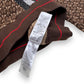 BURBERRY MONOGRAM STRIPE PRINT COTTON SWEATSHIRT BROWN M
