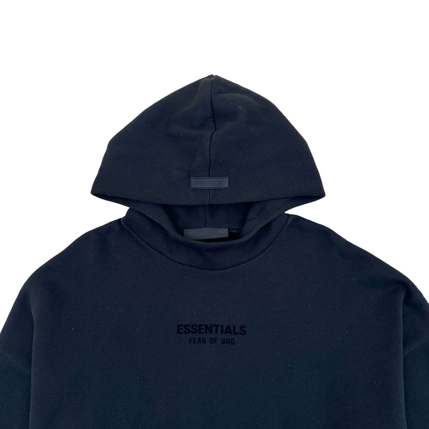 ESSENTIALS FEAR OF GOD HOODIE BLACK L