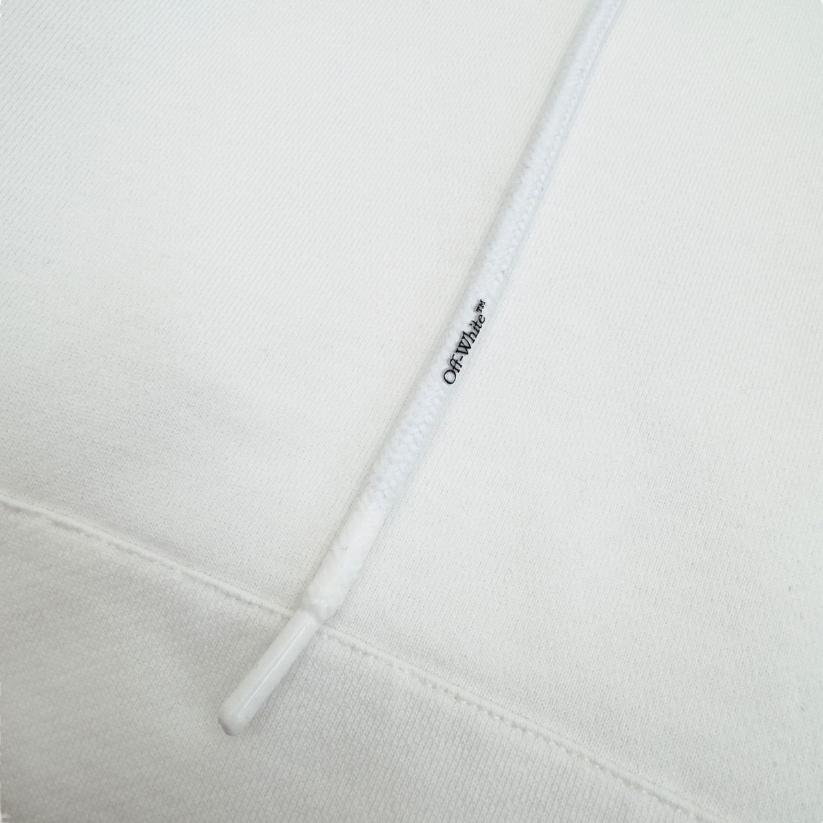 OFF-WHITE METAL ARROW HOODIE WHITE / BLUE M