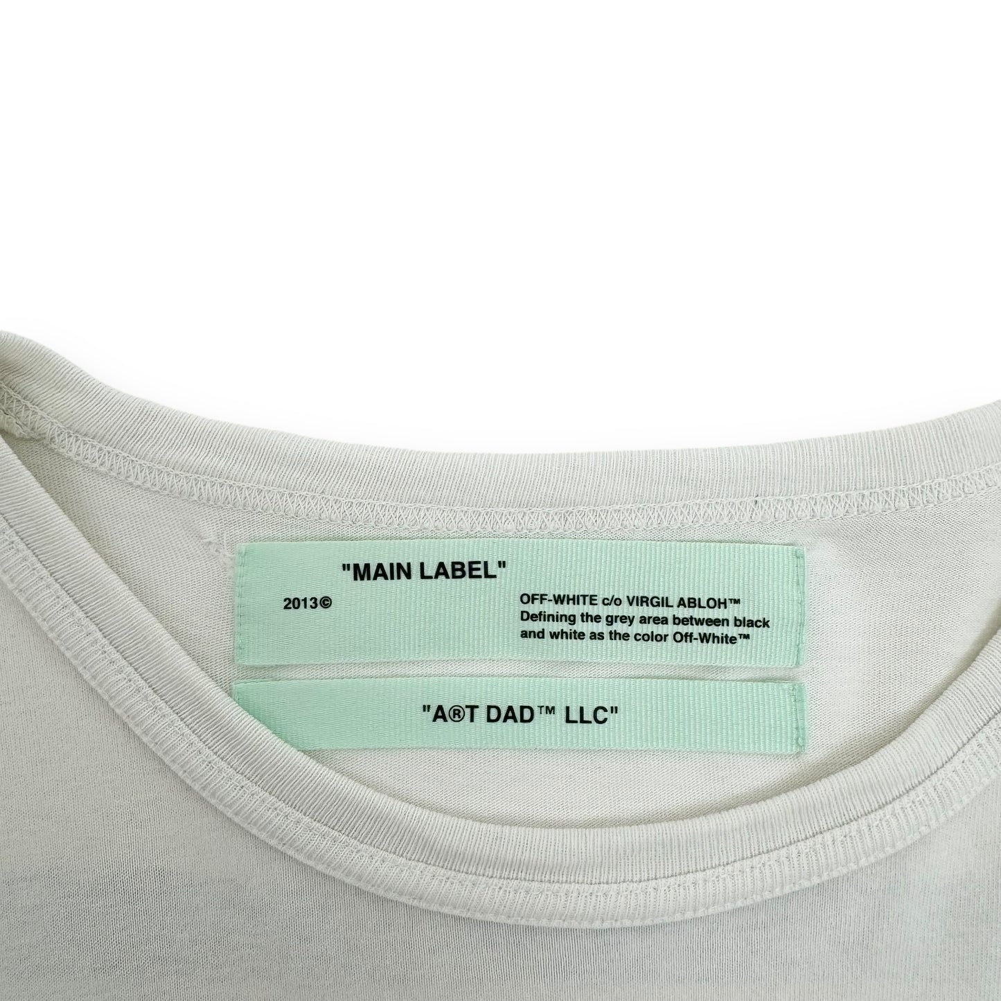 OFF-WHITE ART DAD LLC NEW SPACE LONG-SLEEVE T-SHIRT WHITE XL