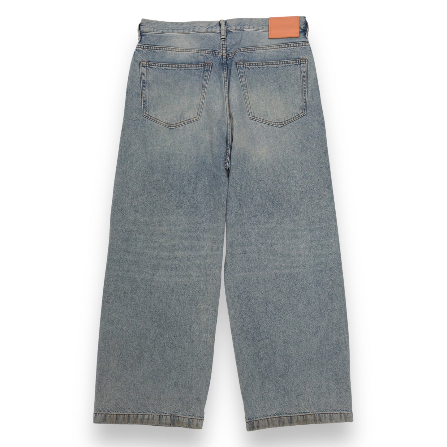 ACNE STUDIOS BAGGY FIT DENIM JEANS BLUE W34”