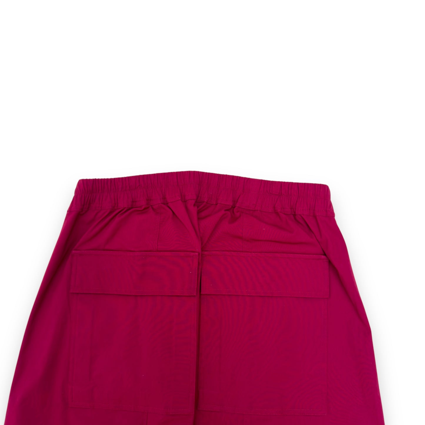 RICK OWENS EDFU SS23 DROP-CROTCH TROUSERS BURGUNDY 50 / L