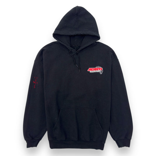 TRAVIS SCOTT JACKBOYS REPO HOODIE BLACK / RED L