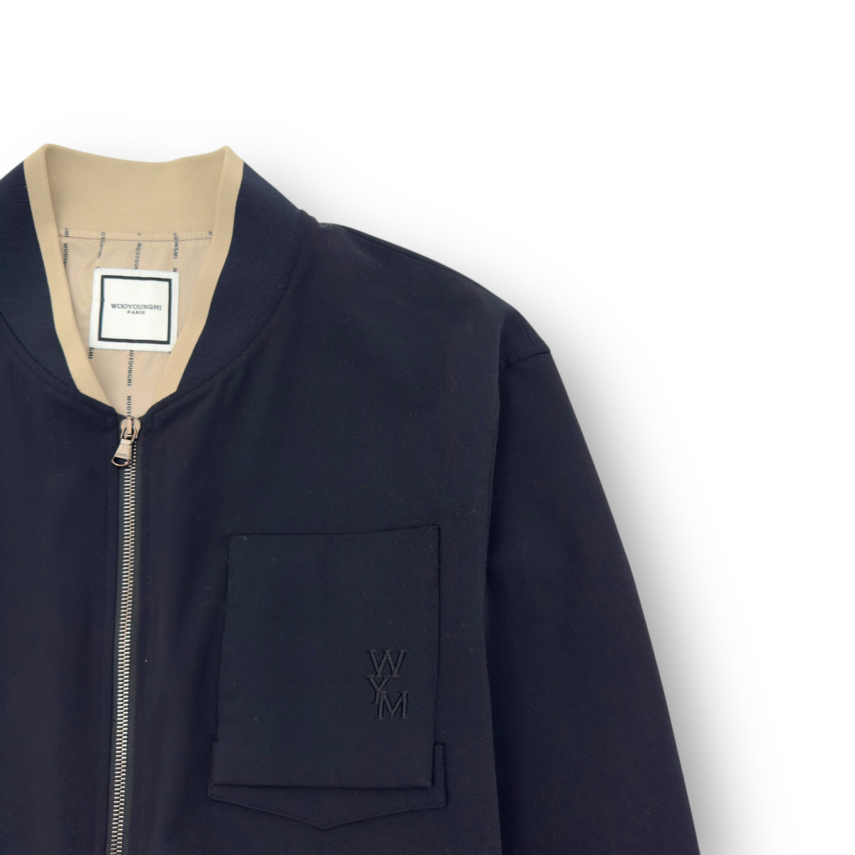 WOOYOUNGMI TRACK JACKET NAVY 48 / M