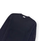 DIOR LOGO PATCH CREWNECK WOOL SWEATER BLACK L