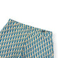 DIOR OBLIQUE BERMUDA MONOGRAM SILK SHORTS BLUE 48 / M