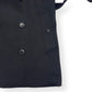 BURBERRY MID-LENGTH CASHMERE BLEND KENSINGTON TRENCH COAT BLACK 50 / M