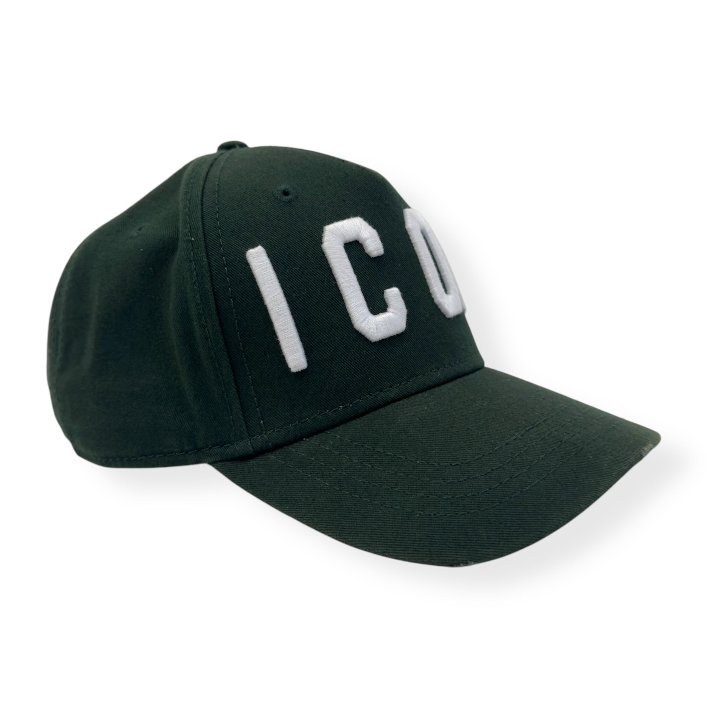 DSQUARED2 ICON BASEBALL CAP GREEN O/S