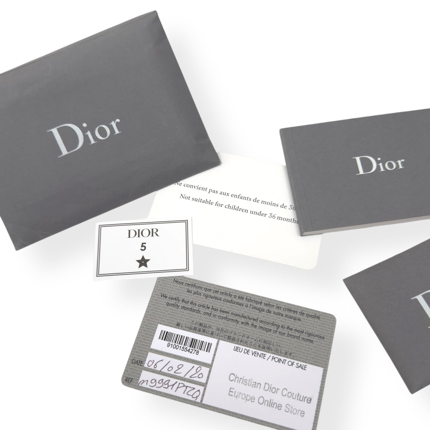 CHRISTIAN DIOR OBLIQUE JACQUARD CHANGING BAG BLACK / BEIGE L