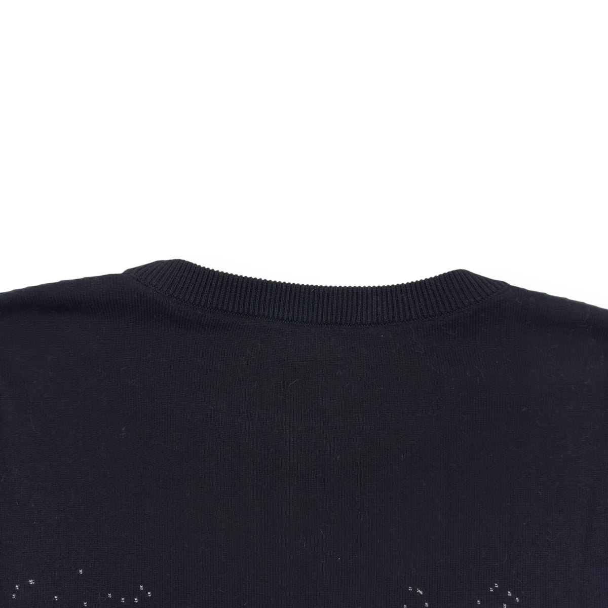 LOUIS VUITTON LVSE MONOGRAM DEGARDÉ CREWNECK SWEATSHIRT BLACK / WHITE XL