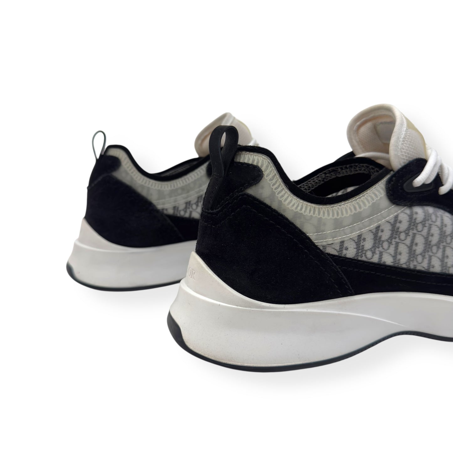 DIOR B25 RUNNER SNEAKER BLACK / WHITE UK7.5